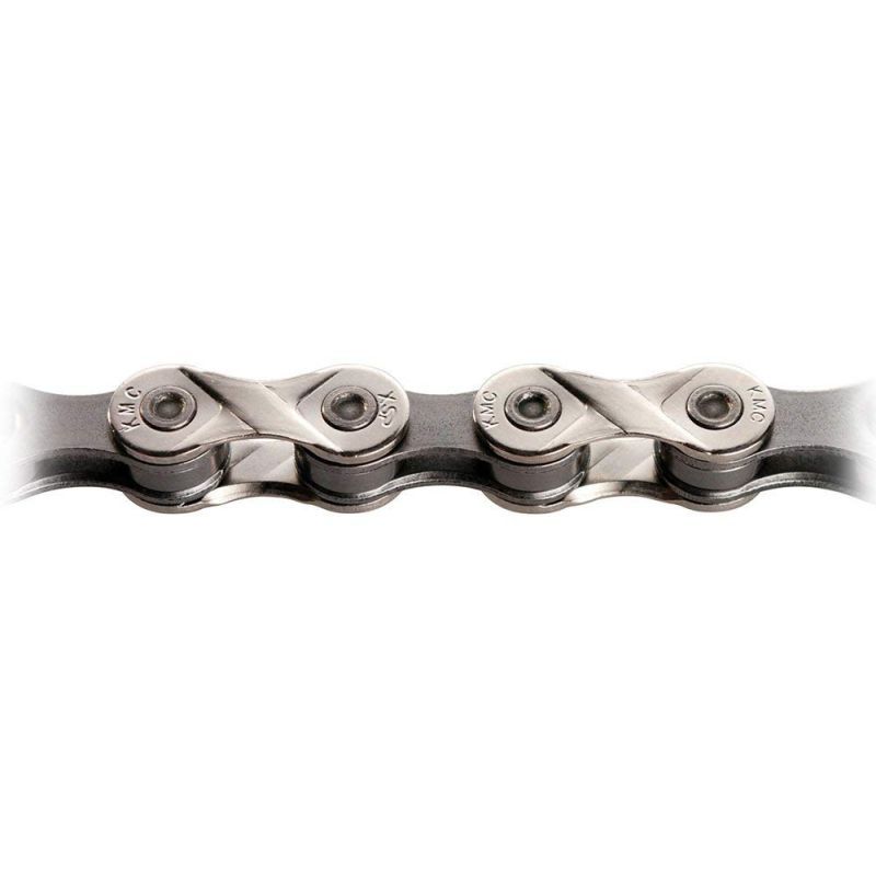 Cadena KMC X-11 114 Eslabones 11v Cromada/Negra