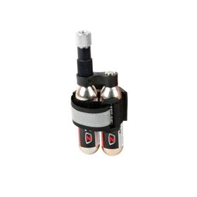 Kit Hinchador Zefal CO2/Portacartuchos 2 Cartuchos Rosca 16g