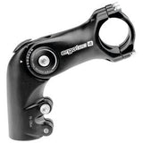 Ohjaustankovarsi Ergotec Octopus 2 A-Head 1-1/8" 31.8mm Säädettävä Kulma Alumiini Musta