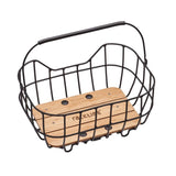 Tubus Racktime Baskit Breeze Kori Snapit Adapteri Mukana 22L 47x33x24cm Musta