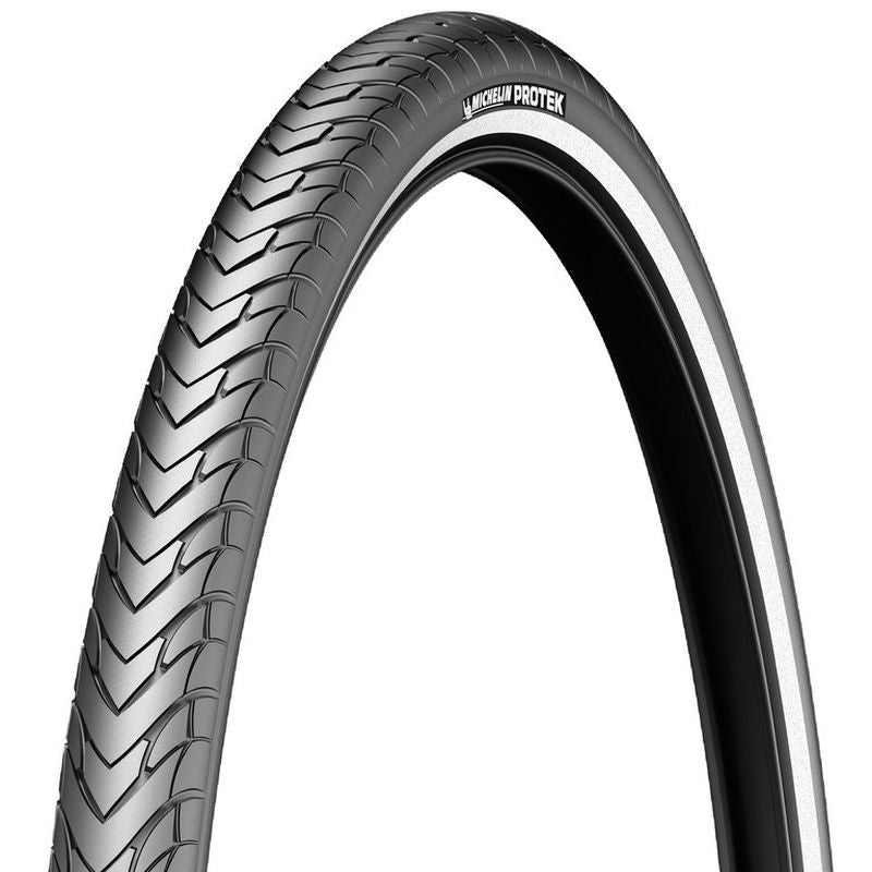 Cubierta Michelin Protek 700x38C Acces Line Rigida Flanco Reflectante Negro