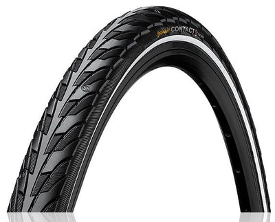 Cubierta Continental Contact 700x28C Reflectante Negro