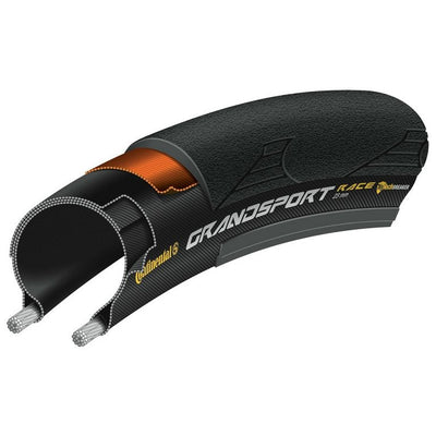 Grand Sport Race Neumático Carretera Plegable Continental 25-622 Negro