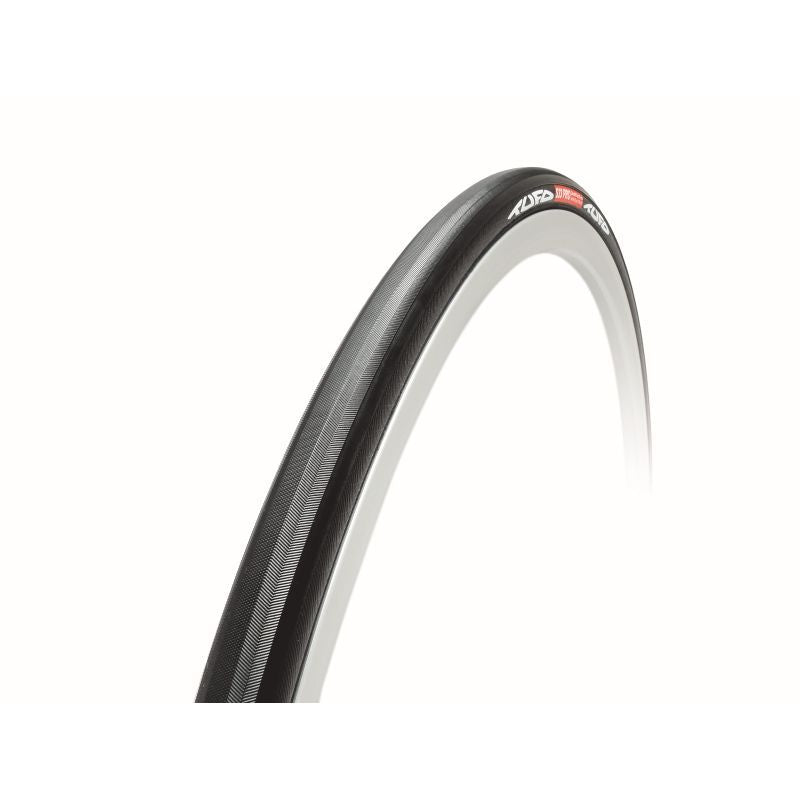 Tubular Tufo 700x24C Llanta Cubierta CS33 Pro Negro