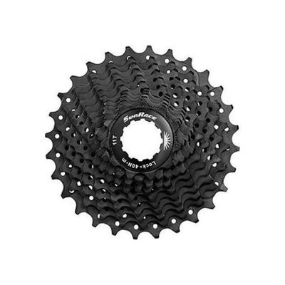 Casete Sunrace Negro 11v Plata
