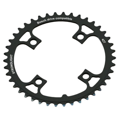 Plato Stronglight E-BIKE Bosch GEN1<2014 Aluminio Negro