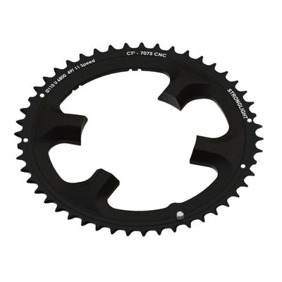 Plato Stronglight Shimano Ultegra FC-6800/DI2 Aluminio 11v Exterior Negro