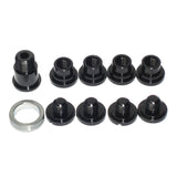 Stronglight Double Chainring Bolt Kit Campagnolo Ultra-Torque musta