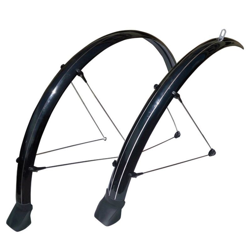 Juego Guardabarros Stronglight Country Tipo E 26 60mm Aluminio Negro