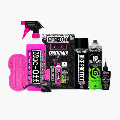 Muc-Off Esenciales Kit Limpieza/Protección/Lubricación E-Bike