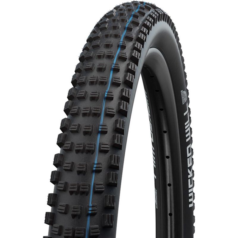 Cubierta Schwalbe Wicked Will 29x2.40 HS614 EVO Super Ground Addix SpeedGrip Tubeless Plegable Negro/Marrón