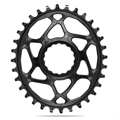 Plato Absolute Black Ovalado Direct Mount 3mm Offset 148 Boost Race-Face 1x10/12v Aluminio Negro