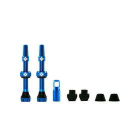 Juego Valvulas Muc-Off V2 Tubeless 44mm Azul
