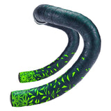 Supacaz Super Sticky Kush Star Fade Stars Black/Neon Yellow Ohjaustankonauha