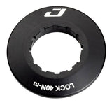 Jagwire Center Lock Jarrulevyn Sisäinen Lukitusrengas 9/12mm Akselit Alumiini Musta
