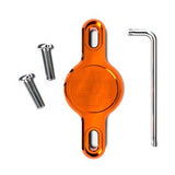 Muc-Off Secure Tag V2 Bottle Cage Mount Apple Airtag oranssi