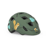 Lasten Kypärä Met Hooray Forest Green Glow