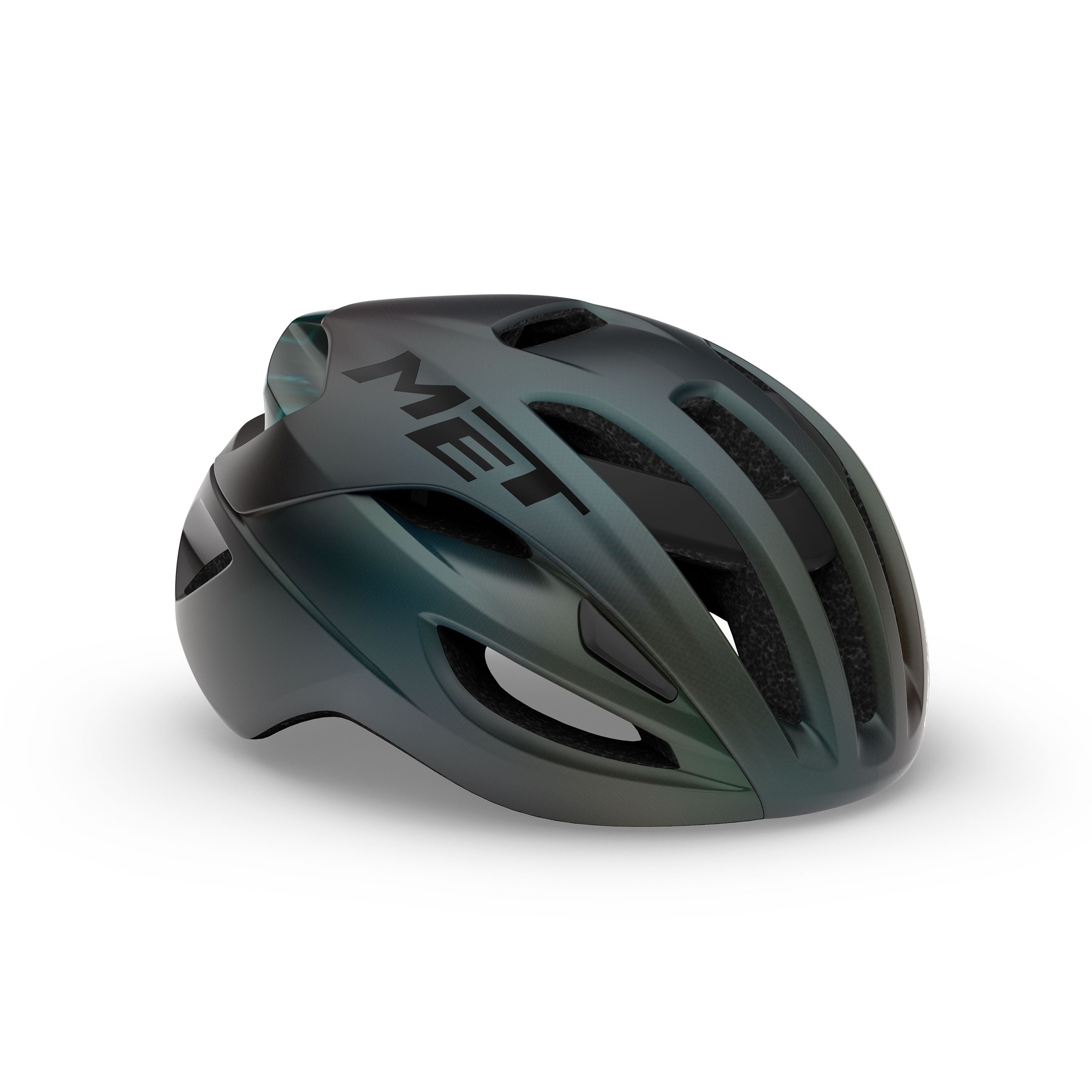 Casco Met Rival Mips Green Blurred Mate