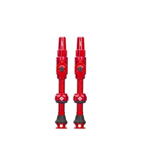 Juego Valvulas Tubeless Muc-Off Big Bore Lite 45mm Rojo