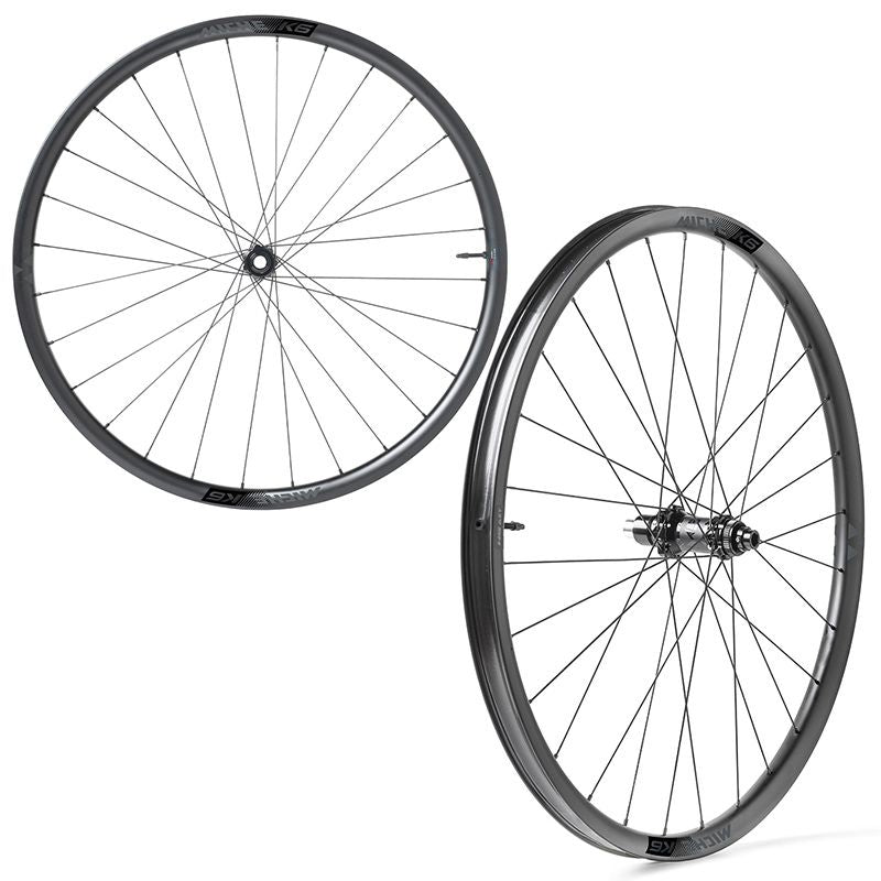 Juego Ruedas Miche K6 Boost Freno Disco Center Lock Tubeless Ready Sram XD Carbono Negro