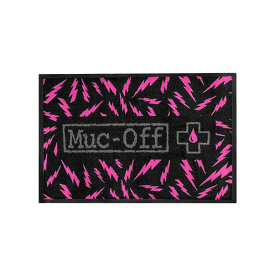 Alfombra Absorbente Muc-Off 600x900mm Negro/Rosa