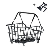 Basil Cento Rear Basket MIK 2.0 Plate 39x24x15cm Aluminum Black