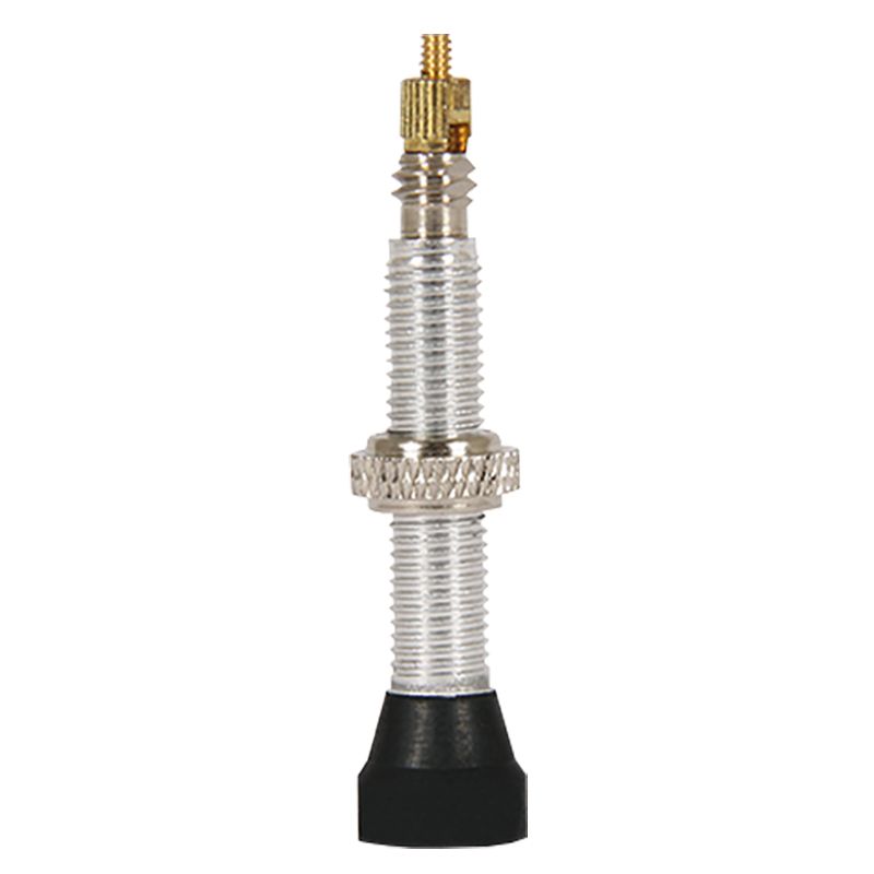 Válvula Tubeless Klein 45mm Desmontable Plata