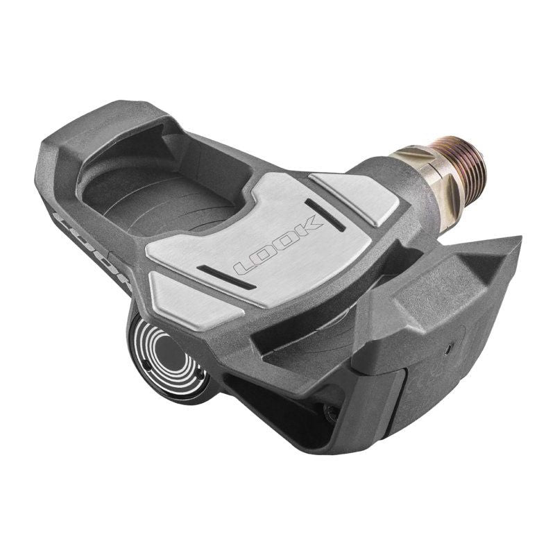 Pedales Potenciometro Look Keo Blade Dual Power 16nm Carbono Negro