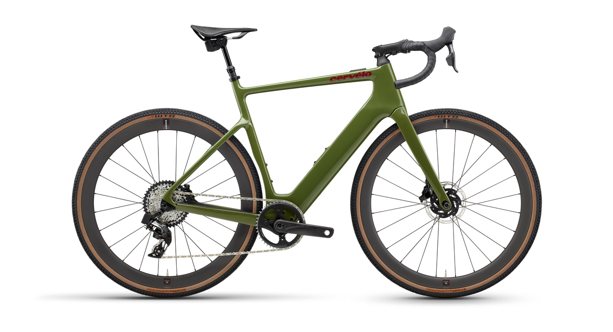 Cervélo Rouvida Force XPLR AXS 1 Gravel 2025 Expedition Green