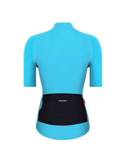 Maillot Manga Corta Alda 110LW Etxeondo Mujer Azul Cielo #2