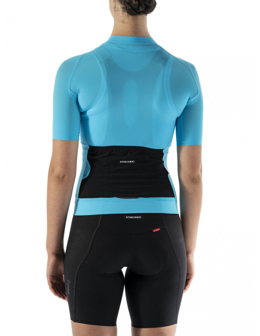 Maillot Manga Corta Alda 110LW Etxeondo Mujer Azul Cielo #5