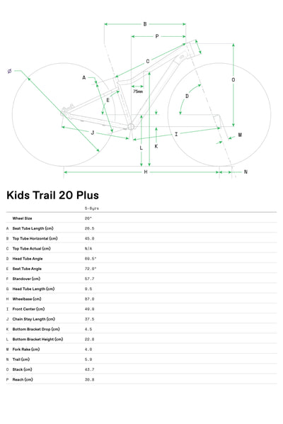 Cannondale Kids Trail Plus 20 2026 Cactus Verde #2
