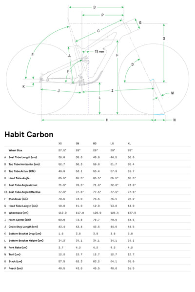 Bicicletas Trail Habit Carbon LTD Cannondale 2024 Tinted Purple #10