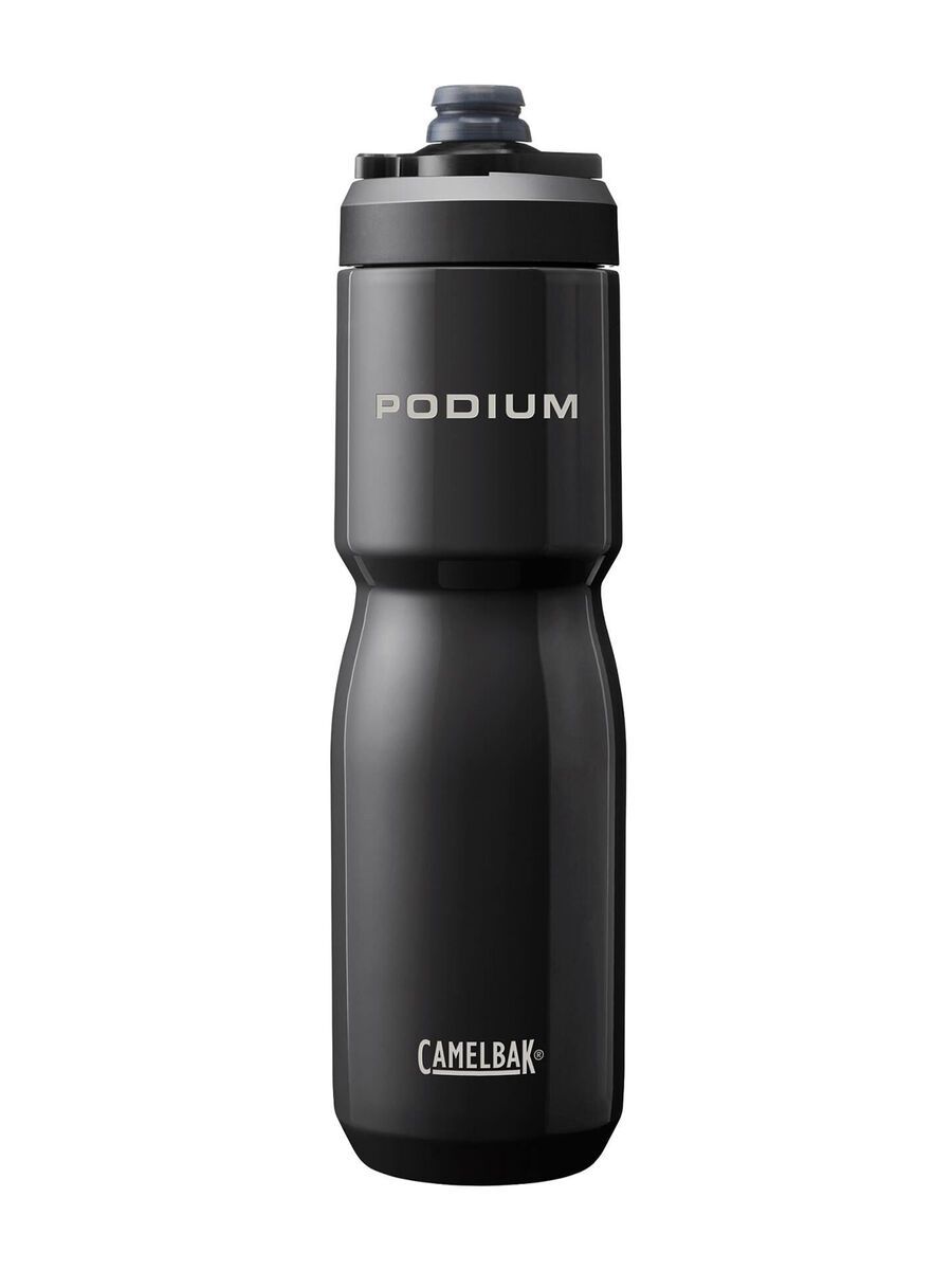 Bidón CamelBak Podium Insulated Acero 650ml Negro
