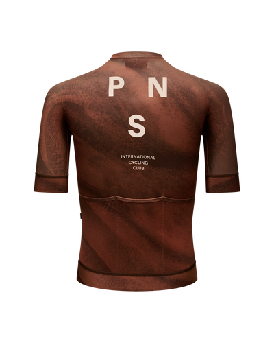 Maillot Manga Corta Pas Normal Studios Mechanism Hombre AOP Light brown #4