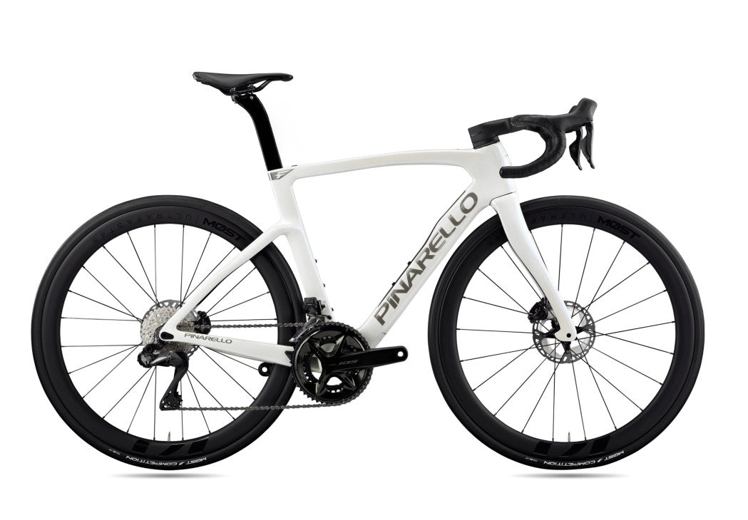 Pinarello F5 105 Di2 2x12v MOST Ultrafast 45 2026 H231 Alabaster White Shiny