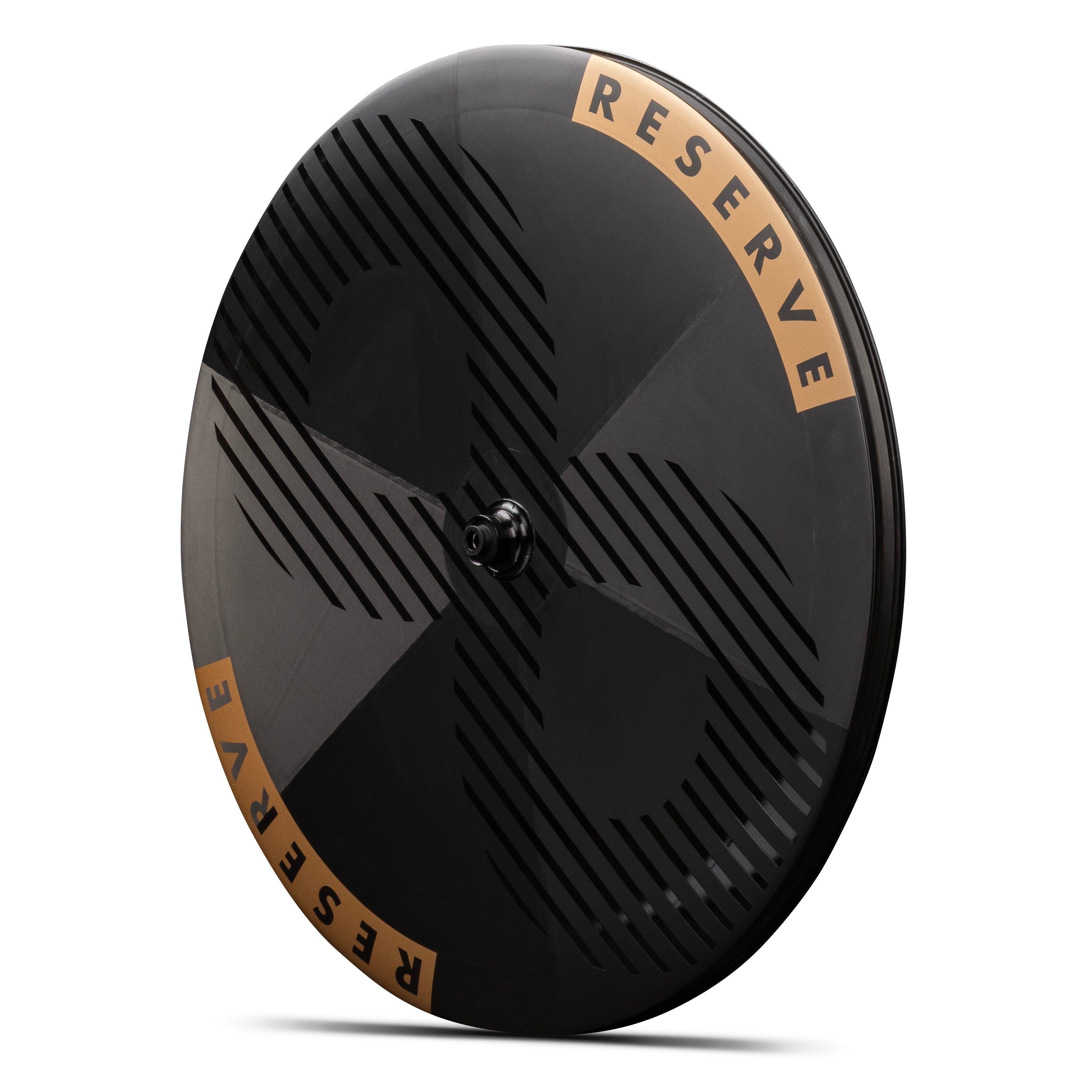 Rueda Delantera Carretera Reserve Infinity Disc Turbulent Aero Carbono Negro