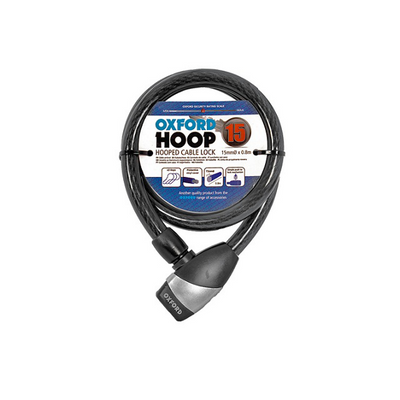 Antirrobo Cable OXC Hoop 15 0.8mx15mm Negro #2