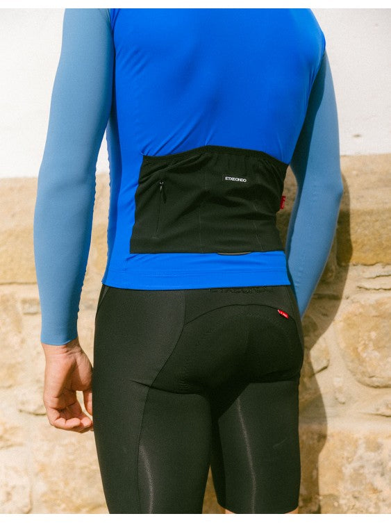 Etxeondo Maillot Alde M/L Color Edition Azafata/Indigo #6