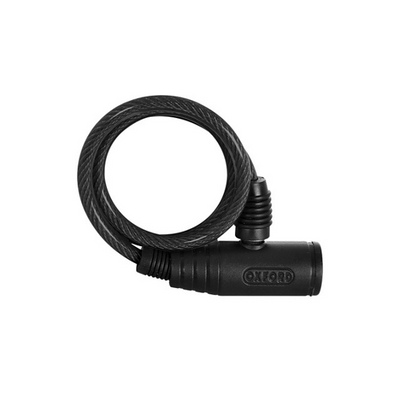 Antirrobo Cable Oxford Bumper Smoke 6x600mm Negro #2