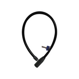 Cable Lock OXC Aro4 4x600mm musta