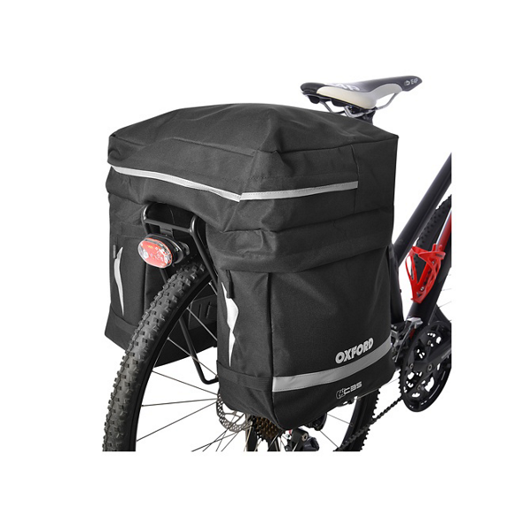 Alforja Oxford Serie-C C35 Bolsa Doble 35L Negro