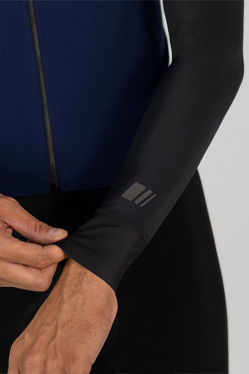 Manguitos Gsport Pro Team Invierno Negro #4