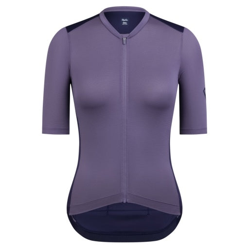 Pro Team Maillot Entrenamiento Rapha Mujer Dusted Dusted Lilac/Navy Purple