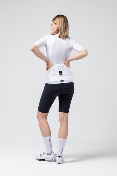 Gobik Maillot Manga Corta Carrera 3.0 Unisex Blanco #4