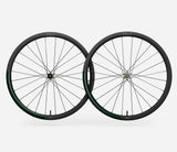 Oquo Wheelset Gravel RP35LTD Shimano HG Metallic Dark Green